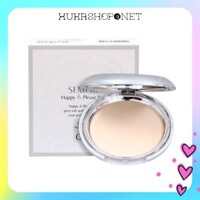 Phấn phủ dạng nén Hàn Quốc Geo Sempre Happy & Please Pact siêu mịn, kiềm dầu tự nhiên ( Hộp trắng 22g)