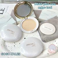 Phấn Phủ Dạng Nén Ngọc Trai GOGO TALES Fly To The Moon Kèm Túi Đựng GT558