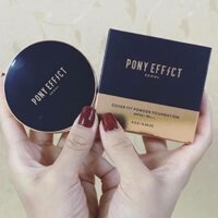 Phấn phủ dạng nén PONY EFFECT COVER FIT POWER FOUNDATION