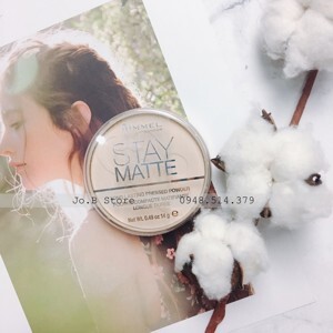 Phấn phủ dạng nén Rimmel London Stay Matte Pressed Powder 14g