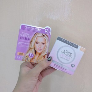 Phấn phủ dạng nén siêu mịn Maybelline Clear Smooth BB Silk Poreless White SPF21 PA+++