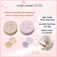 Phấn phủ dưỡng ẩm lành tính Canmake Silky Loose Moist Powder Nhật Bản