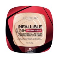 Phấn phủ kiềm dầu chống nước Loreal Infallible Pro Matte 24H Fesh Wear