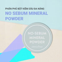 Phấn Phủ Kiềm Dầu Dạng Bột Khoáng innisfree No Sebum Mineral Powder 5g