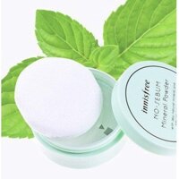 Phấn phủ kiềm dầu dạng bột khoáng Innisfree No Sebum Mineral Powder 5g110000