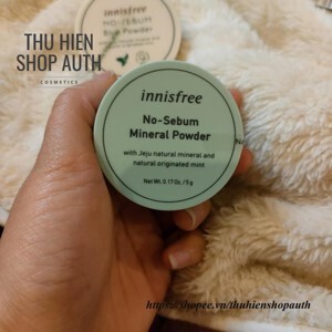 Phấn phủ kiềm dầu Innisfree No Sebum Blur Powder