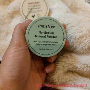 Phấn phủ kiềm dầu Innisfree No Sebum Blur Powder
