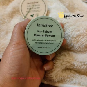 Phấn phủ kiềm dầu Innisfree No Sebum Blur Powder