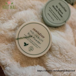 Phấn phủ kiềm dầu Innisfree No Sebum Blur Powder