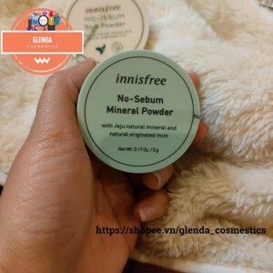 Phấn phủ kiềm dầu Innisfree No Sebum Blur Powder