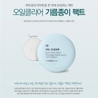 Phấn phủ kiềm dầu oil clear blotting pact