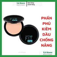 Phấn Phủ Maybelline Fit Me - Phấn Nền Fit Me Maybelline New York Compact Powder Kiềm Dầu Chống Nắng 12H SPF28 PA+++  6g