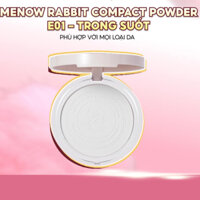 Phấn Phủ MENOW nén kiềm dầu, chống nước, che phủ hoàn hảo MENOW Rabit Compact Powder