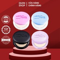 Phấn Phủ Nén Thuần Chay About Tone Blur Limited Purple Edition, Glow, Air Fit Powder Pact