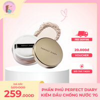Phấn phủ PERFECT DIARY chống nước, kiềm dầu tới 12h, 7g.