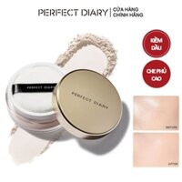 Phấn Phủ Perfect Diary Kiềm Dầu Weightless Soft-Velvet Blurring Loose Powder 7g