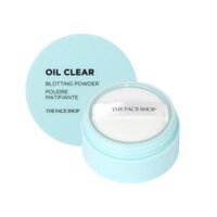 Phấn phủ The face shop Oil Clear Blotting Powder