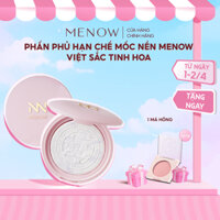 Phấn phủ thuỷ tinh không mốc nền, mỏng nhẹ tự nhiên MENOW Việt sắc Tinh hoa 7gr