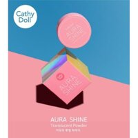 Phấn phủ trong suốt ánh nhũ sáng da Cathy Doll Aura Shine Thái Lan (4,5g)