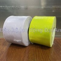 Phản quang nhựa bản 10cm may kèm áo mưa, balo, quần áo
