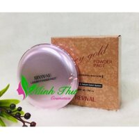 Phấn Revival - Phấn nén cao cấp Revival Luxury Powder Pact Hàn Quốc siêu mịn - Hộp tặng lõi