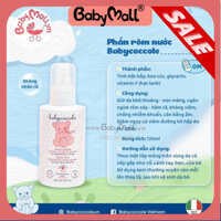 Phấn rôm Babycoccole 0M+ cho bé an toàn cho trẻ sơ sinh dạng nước chiết xuất tinh bột bắp 125ml