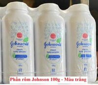 Phấn Rôm Cho Bé Johnson Baby Màu Trắng – 100g