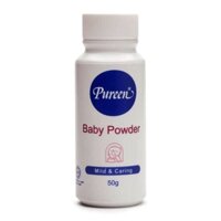 Phấn rôm Pureen baby powder XANH (50g)