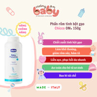 Phấn rôm tinh bột gạo Chicco 0M+ 150g