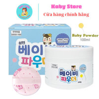 Phấn rôm trẻ em Hàn Quốc TODAC BABY POWDER lọ 100g