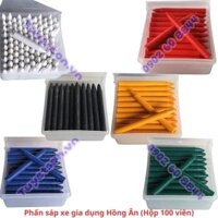 Phấn sáp xe gia dụng Hồng Ân 4cm - không trôi viết được trên kiếng, mica, da, simili, nilon, carton, nhựa, gạch men, ....                         &nbsp(&nbspTRẮNG&nbsp)
