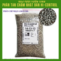 Phân Tan Chậm Nhật Bản Hi-Control NPK 14-13-13 phân tự động hòa tan và cung cấp dinh dưỡng cho cây trồng trong 6 tháng
