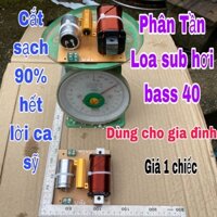 Phân tần loa sub bass 40