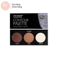 PHẤN TẠO KHỐI 3 Ô CITY COLOR CONTOUR EFFECTS PALETTE