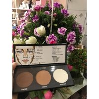 Phấn tạo khối 3 ô City Color Contour Effects Palette gồm 3 màu sắc