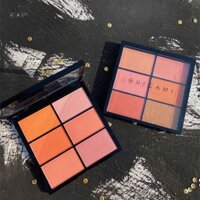 Phấn Tạo Khối GUICAMI Nhỏ Gọn Và Tiện Lợi, Phấn Má Hồng Sáu Màu Cozy Makeup Lovers Lâu Trôi, Công Thức Tiện Lợi, Phấn Má Hồng Thời Trang, Tự Nhiên, Lâu Trôi, Màu Cà Rốt *THỦY TINH