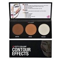 PHẤN TẠO KHỐI VÈ HIGHLIGHT CITY COLOR CONTOUR EFFECTS 4.5Gx3