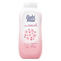 Phấn thơm dưỡng ẩm cho bé Babi Mild White Sakura 160g