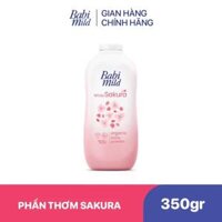 Phấn Thơm Trẻ Em Babi Mild White Sakura 350gr