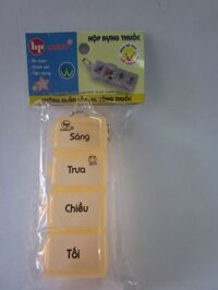 Phân thuốc ngày nhỏ 4 ngăn