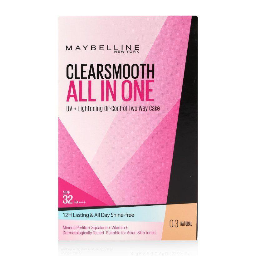 Phấn trang đểm siêu mịn 5 trong 1 Maybelline Clearsmooth All In One
