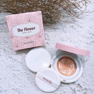 Phấn trang điểm 4 trong 1 Secret Key The Flower Water Pact SPF50+/PA+++