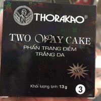Phấn trang điểm thorakao 13g có kim tuyến chọn tông màu: