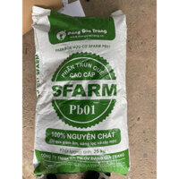 Phân Trùn Quế Cao Cấp Sfarm Pb01 dạng bột bao 40kg