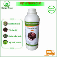 Phân trùn quế, dịch trùn quế, phân hữu cơ ( 1000 ml ) Loại đậm đặc