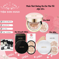 Phấn tươi (phấn lạnh) Age 20 Signature Essence Cover Pact SPF50+ PA+++( Hàng chuẩn), 3 màu cho các loại da, Tiệm son Hug