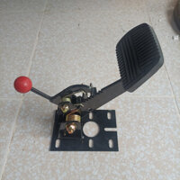 Phanh chân (Chân phanh) có khóa hãm chế xe 2-3-4 bánh