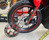 Phanh đĩa đen US 220mm gắn Vario, Airblade, Vision, SH Mode