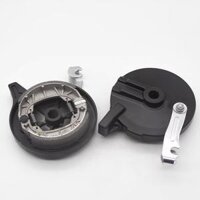 phanh tang trống xe ô tô Emma đặc biệt xe điện khe trống nắp phanh 110 loại cụm phanh sau CG125 nắp trống phanh sau Xiaomi Dou phanh guốc phanh tang trống xe ô tô Trống phanh