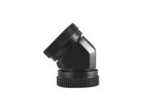 Phanteks Glacier 12mm Hard Tube Adapter 45 Black